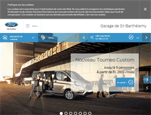 Tablet Screenshot of garageford.ch
